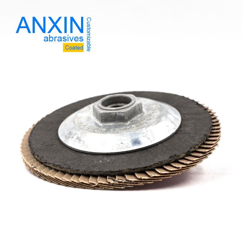 4.5" Vsm Xk870 100% Ceramic Grinding Disc with Metal Screw