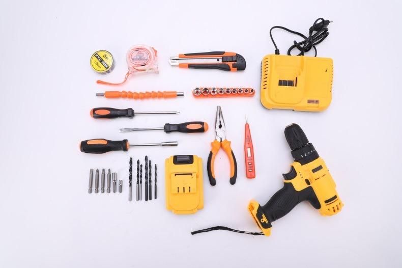 116PCS 21V Multifunctional Power Tools Electric Power Portable Hand Drill /Cordless Drill