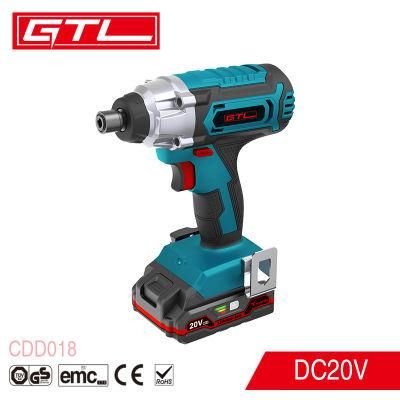 18V Household Lithium-Ion Screwdriver Cordless Impact Driver with Working Light (CDD018)