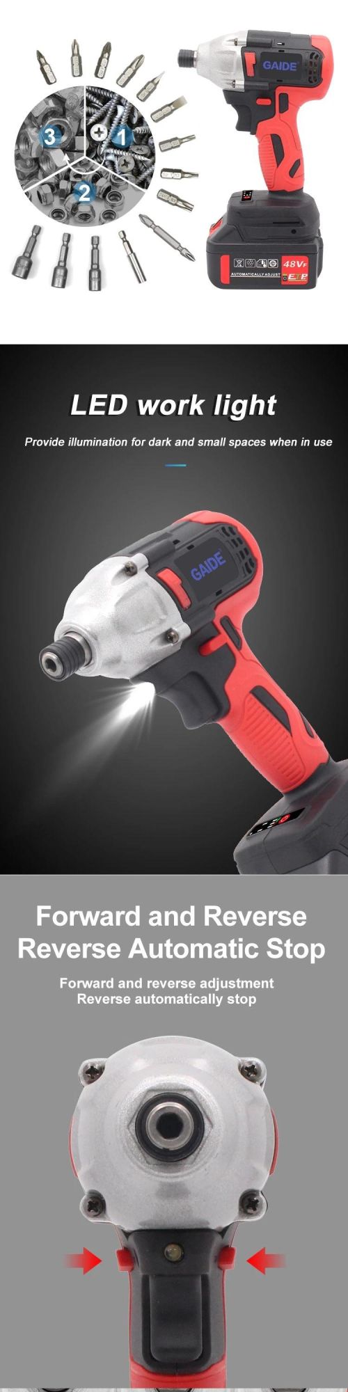 21V 4000mAh Electric Screwdriver Cordless