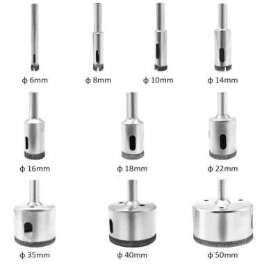 10 PCS Diamond Hole Saw Sets