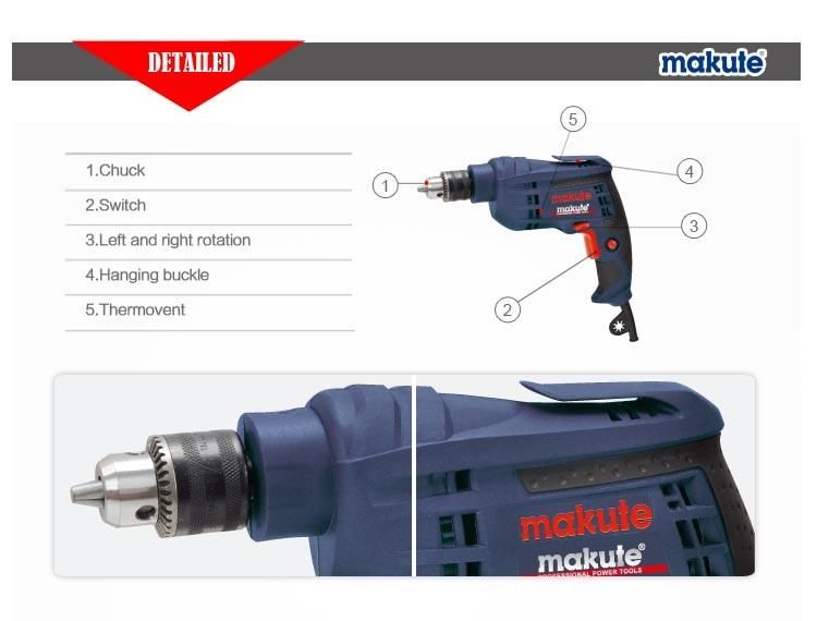 Industrial Mini Electric Power Hand Tools Impact Drill with High Performance