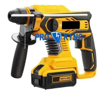 Professional 18V /20V Cordless Brushless Rotary Hammer Drill SDS-Plus