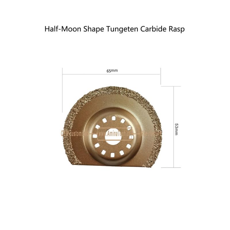 Half-Moon Shape Tungeten Carbide Rasp,Power Tools