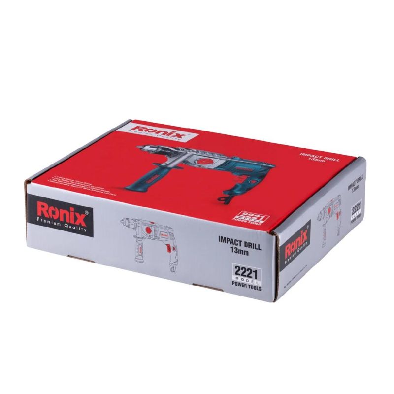 Ronix Model 2221 13mm 1050W Professional Multi-Functions Power Tools Portable Electric Impact Driver Drill