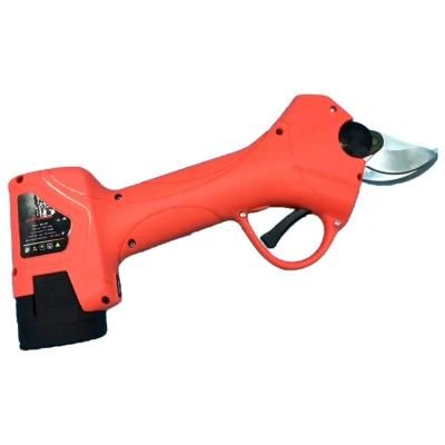 High Quality Branch Cutters Cordless Electric Pruning Shears 25mm Sk5 High Carbon Lithium Battery Pruning Shears