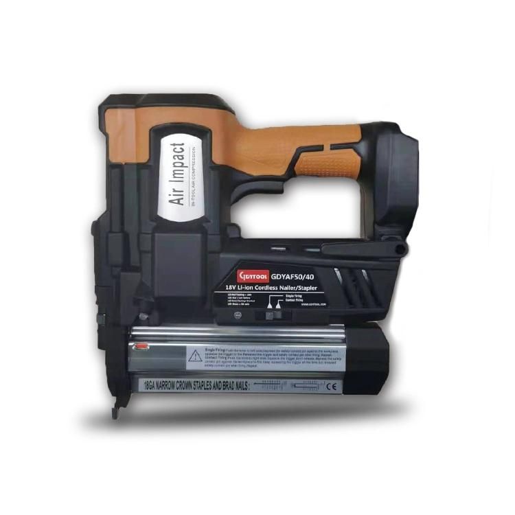 China High Quality Powerful 2 in 1 Cordless F50 Nailer and 9040 Stapler Gdy-Af5040m
