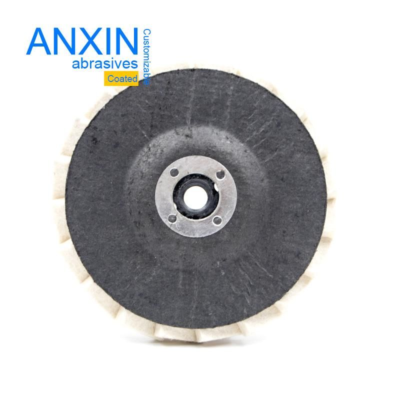 Radial Woolen Flap Disc with M10 Screw