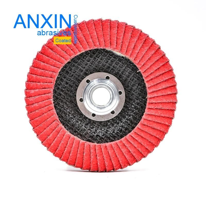 Curved Flap Disc 5/8" -11 Metal Screw 115mm Xk850