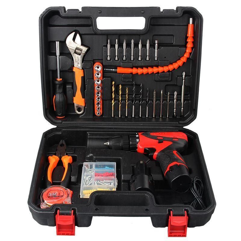 Brushless Lithium Battery Power Tools Rechargeable Cordless Electric Angle Grinder Screwdriver Hammer Drill Combination Tool Set