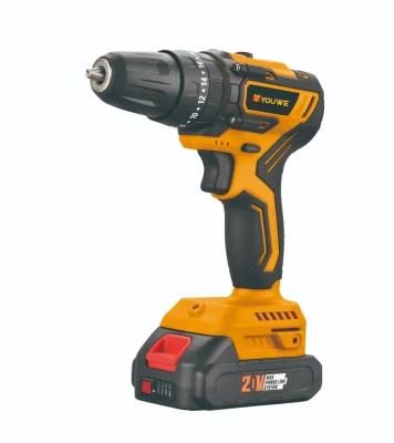 Hot Selling Premium High Quality 21V Home Battery Cordless Drill Power Cordless Drill