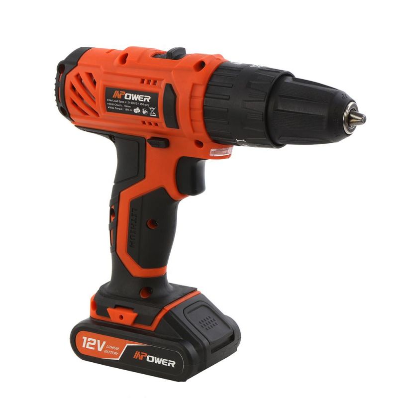 12V Cordless Power Drill Electric Tool Power Tool Lithium Battery