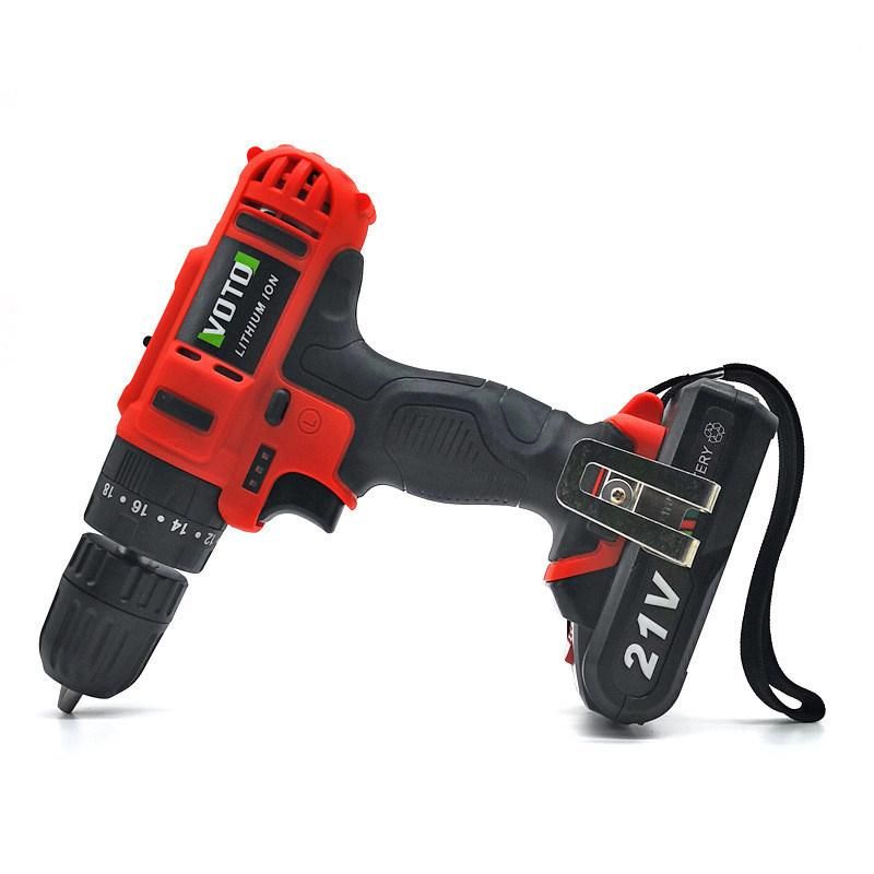 Rechargeable Multifunctional Lithium Battery 21V Cordless Drill