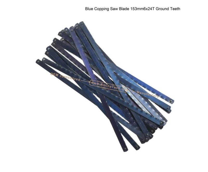 Blue Copping Saw Blade 153mm6x24T Ground Teeth,Hand Tools