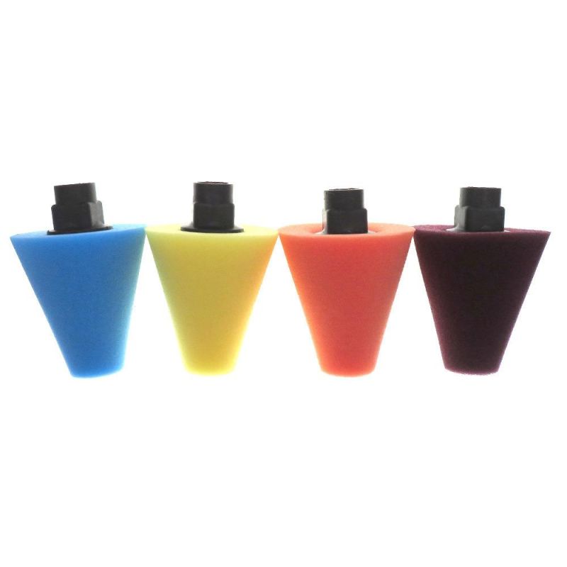 Cross-Border Supply 75mm Polishing Sponge Car Wheel Sponge Brush Car Cleaning Beauty Waxing Polishing Disc