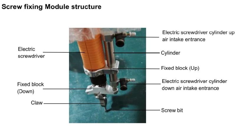 Handheld Auto Blowing Type Screw Feeder Torque Driver / Handheld Screwdriver
