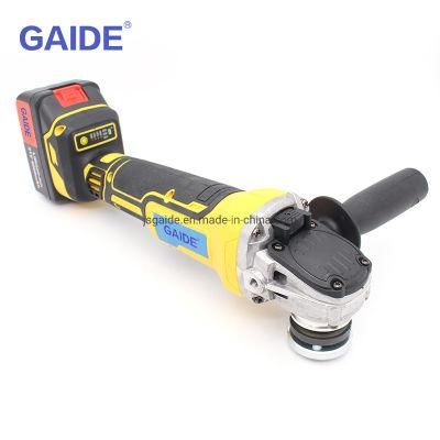 Gaide 7 Speeds Cordless Angle Grinder 125mm for Grinding and Cutting