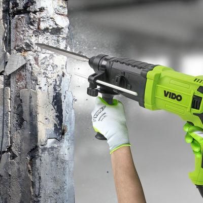 High Performance 26mm 800W Vido Rotary Hammer Wd011320026