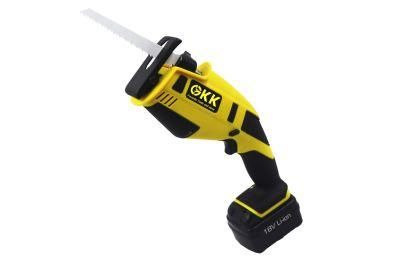 Quality Tools 18V Li-ion Cordless Reciprocating Saw Power Tool Electric Tool