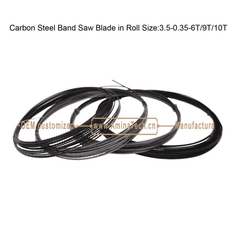 Carbon Steel Bandsaw Blade in Roll Size:3.5-0.35-6T/9T/10T,Power Tools