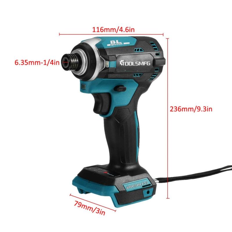 Toolsmfg 3 Light Cordless Electric Screwdriver 3 Speeds Portable Electric Screw Driver