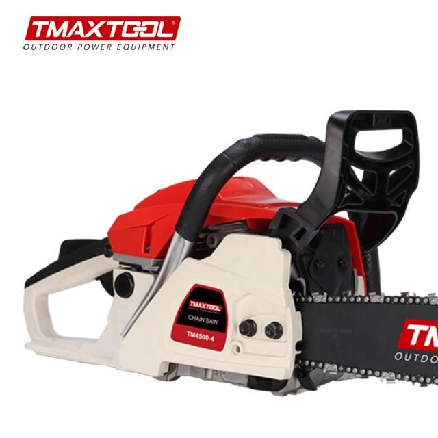 Teammax New Design 1200W Gasoline 18"Bar Petrol 2-Stroke Chain Saw