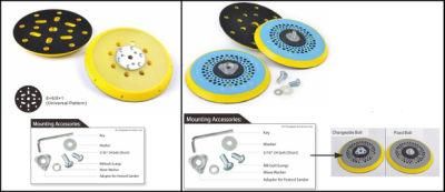 6inch Sanding Backing Pad with Accessories