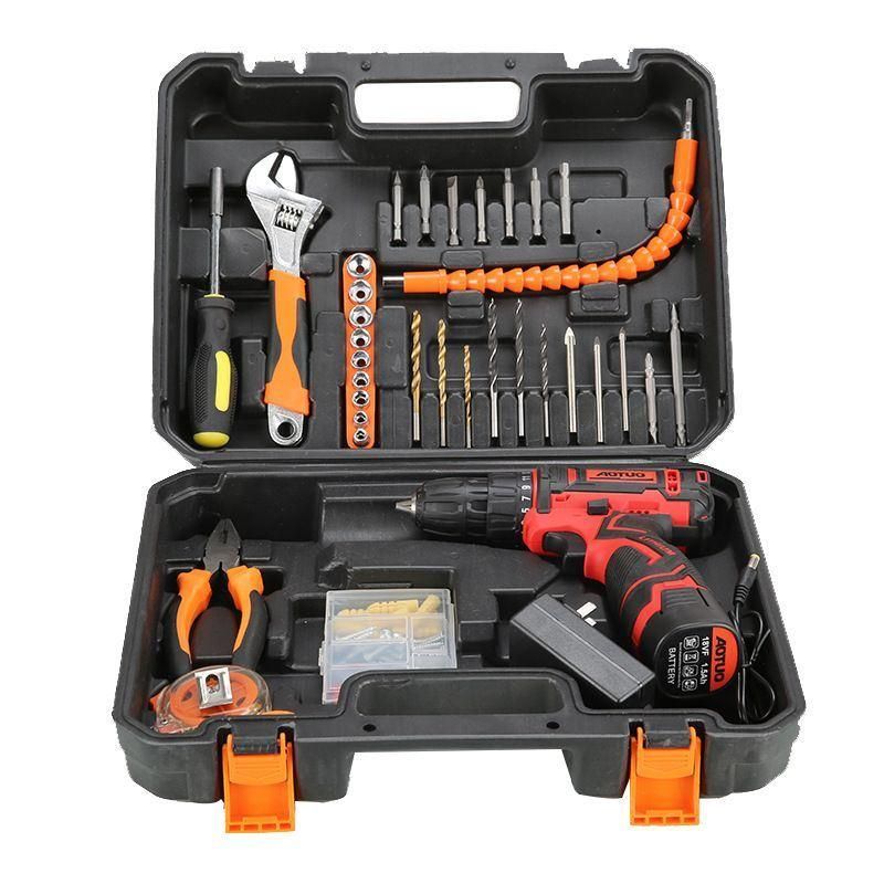 Power Tools 20V Lithium Battery Brushless Electric Wrench Cordless Impact Drill Screwdriver Combination Tool Set