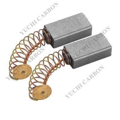 Carbon Brush Set of 2pieces 5X8X15mm Motor Carbon Brush Low Noise Carbon Brush Replacement for Hammer Drill Motor