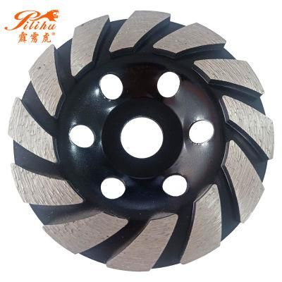 125mm for Concrete for Granite Wide Turbo Diamond Cup Grinding Wheel