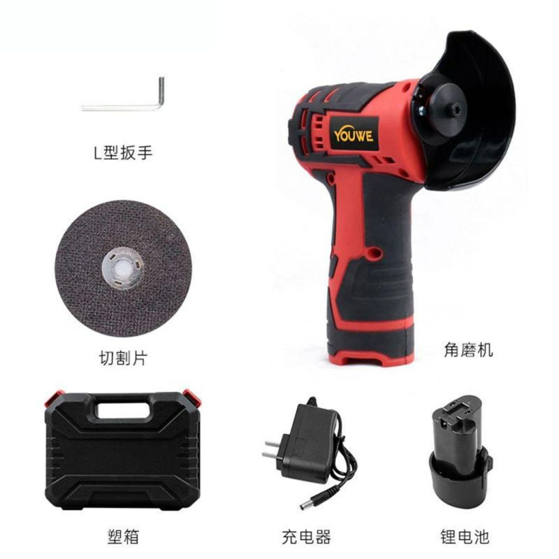 Cordless Angle Grinder, 105/110mm Wheel Diameter & 8000 Rpm Speed
