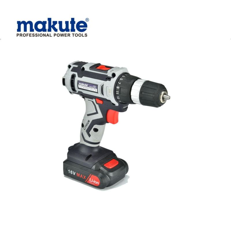 Li-ion 12V 10mm Screwdrivers Cordless Drill Electric Power Hand Drill with LED Light and Tool Box