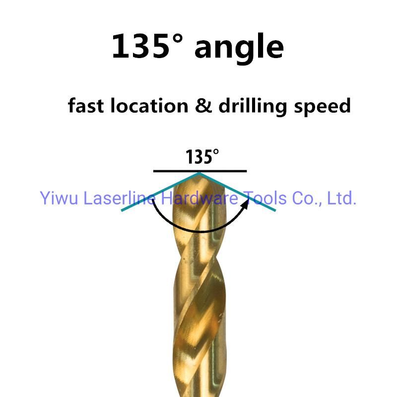 Original Makita HSS Tianium Coated Twist Drill Bit Set