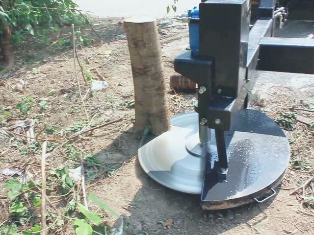 Hcn Brand 0517 Hydraulic Tree Saw Tree Cutting Machine Wood Saw Brushes Tree Cutter Installed on Skid Steer and Loader for Deforestation and Exploitation