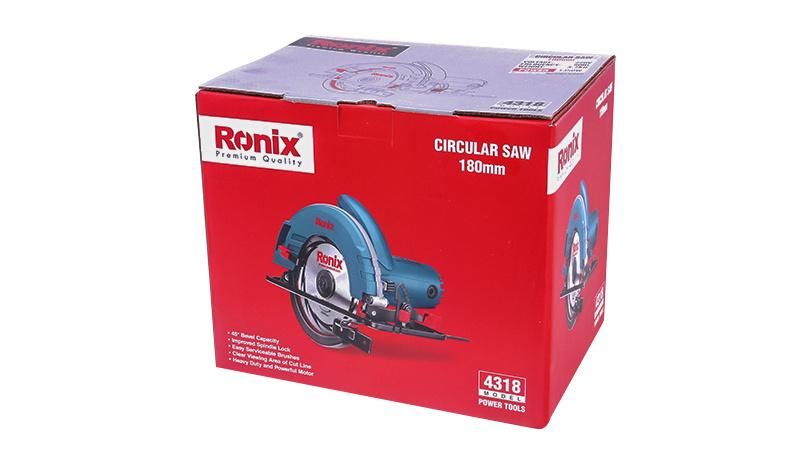 Ronix Model 4318 1350W 180mm Blade High Pressure Wood Working Saw Machine Circular Saw