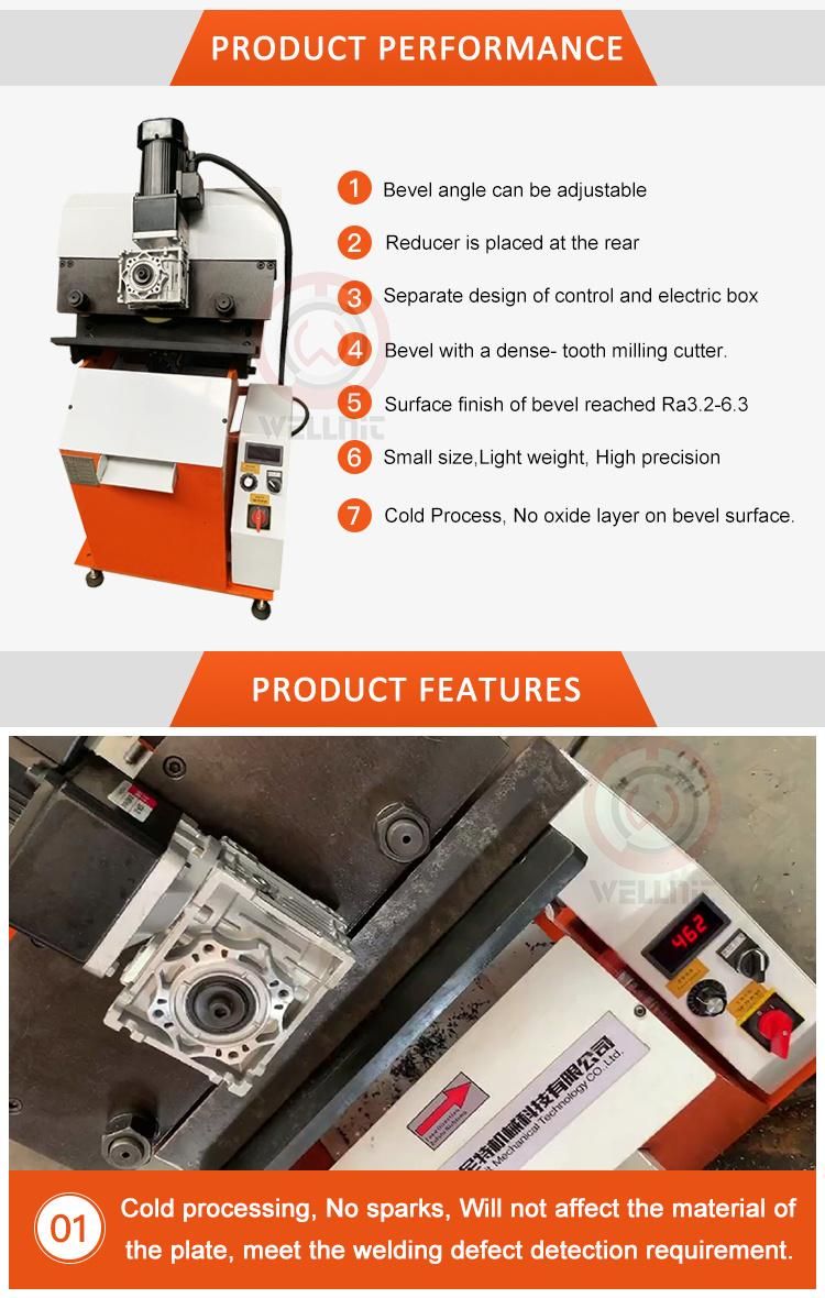 Automatic Feed Small Strip Board Thick Plate Beveling Machine