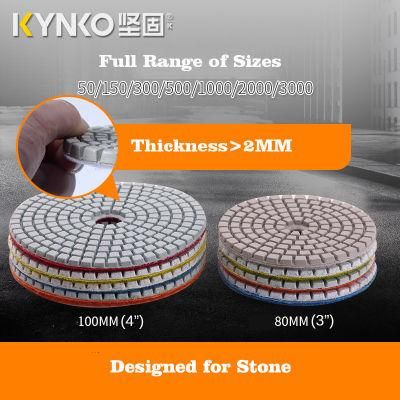 Premium Performance Dry Stone/Concrete Polishing Pads