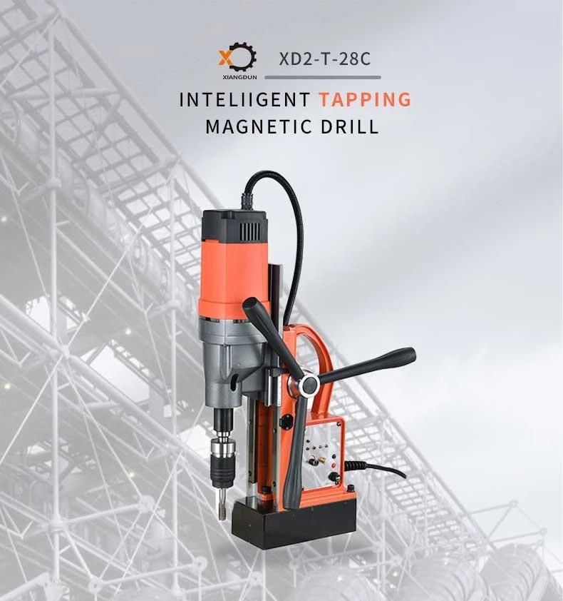 Xd2-T-28c* Professional Mag Tapping Drill Machine Manufacturer Drill Press Customized 28mm/1500W Magnetic Tapping Drill