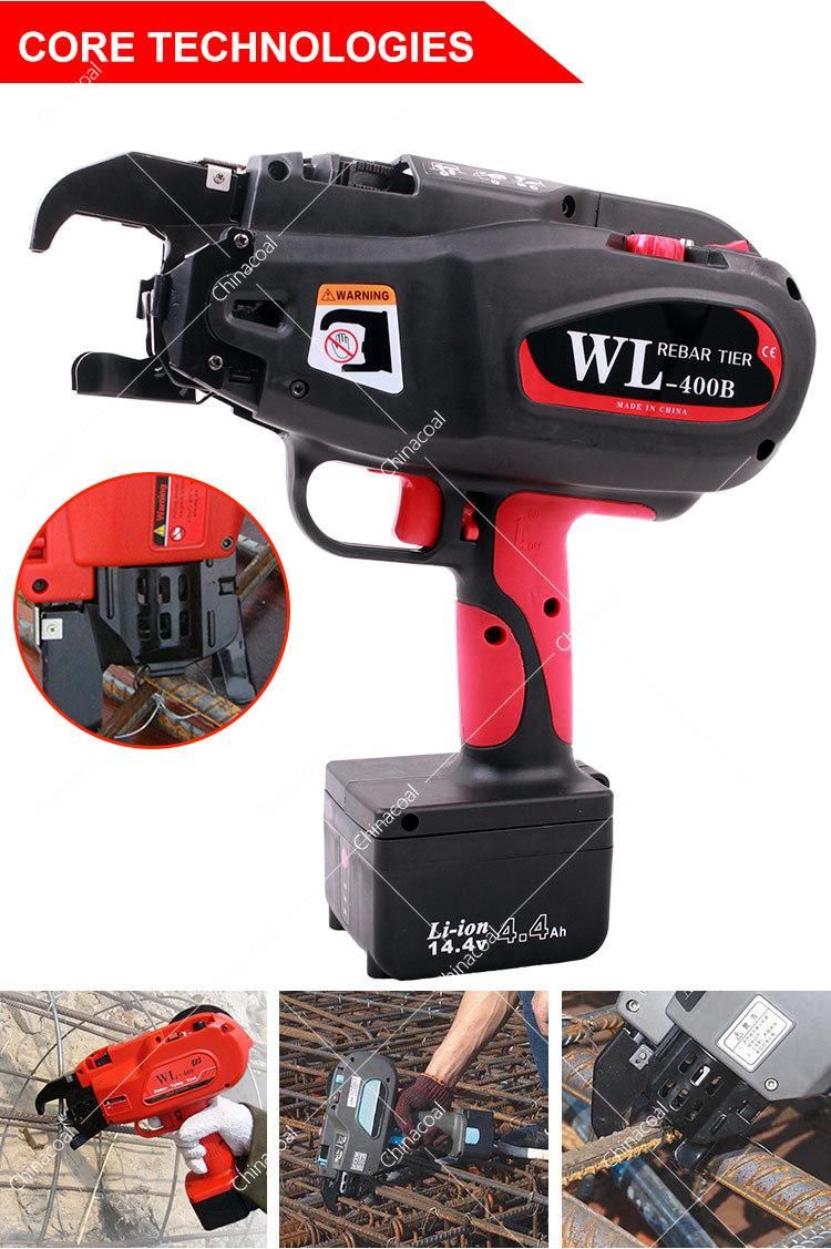 Js-37t Battery Powered Electric Automatic Steel Rebar Tying Machine