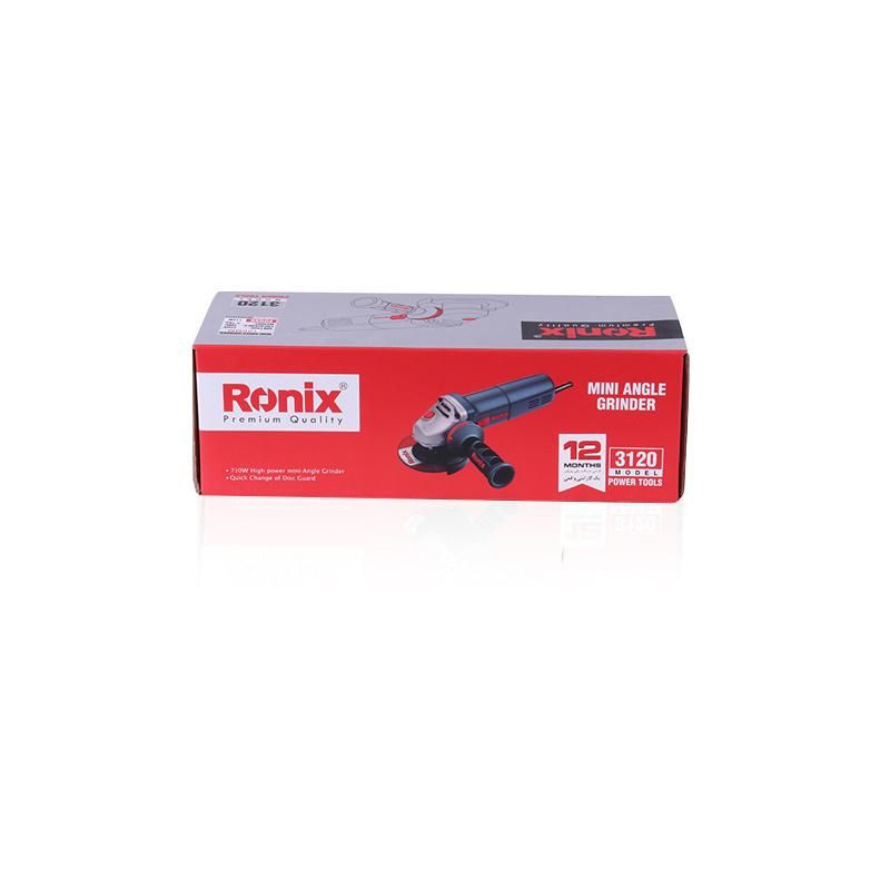 Ronix Model 3120 220V 100mm 115mm 720W Mini Electric Angle Grinder for Cutting and Grinding