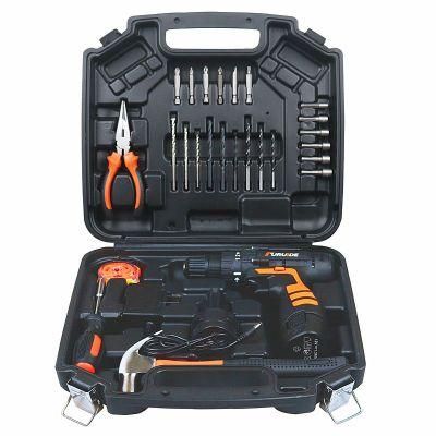 Factory Price Electric Screwdriver Cordless Drill Hand Tool Set Household Power Tool Combo Kit for Repair