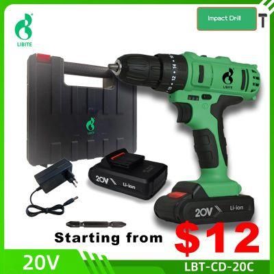 20V Werkin Cordless Lithium Battery Impact Drill