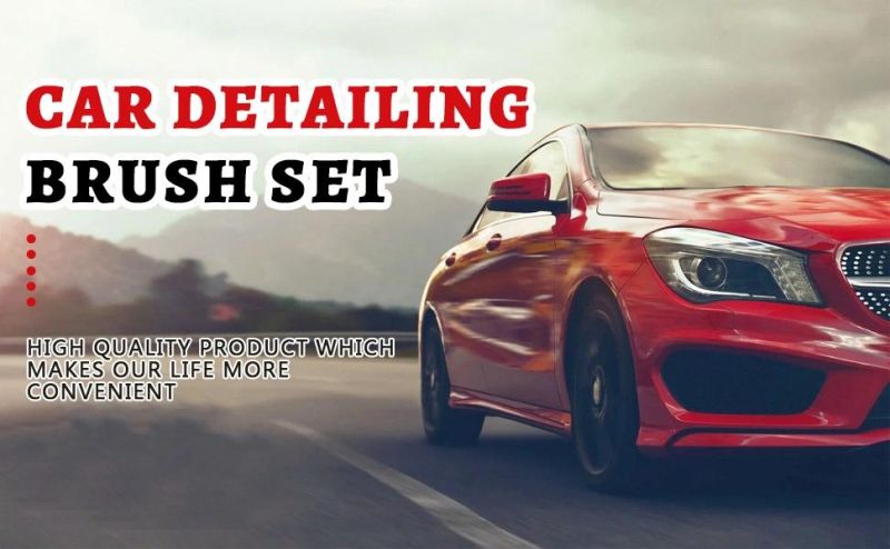 Cross-Border Supply Electric Cleaning Brush 16-Piece Car Air Conditioner Detail Brush Wheel Hub Electric Drill Brush Cleaning Cloth Set