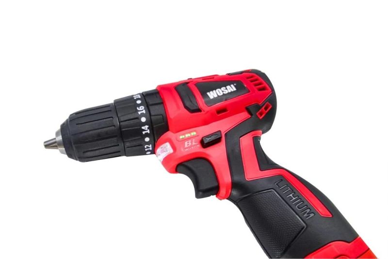 Cordless Wosai Electric Power Hand Tool High Quality Mini 12V 18V Drill Electric Drill Driver