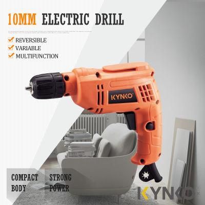 500W/10mm Electric Drill with Keyless Chuck (J1Z-KD60-10)