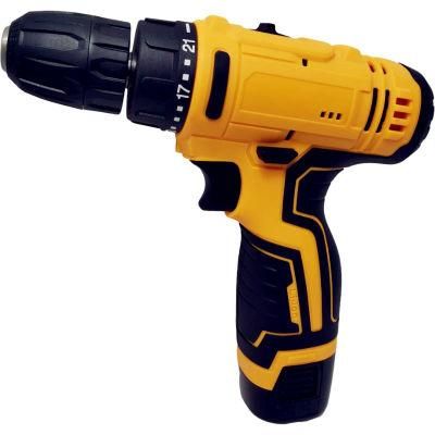 Amazon Hot Sale Mode Cordless Drill with Two Recharged Batteries for DIY, Home Decoration
