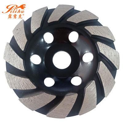 Concrete and Stone Polish Segmented Diamond Cup Grinding Wheel