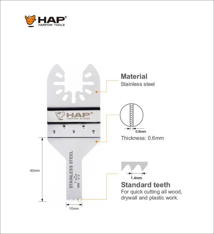 20mm Stainless Steel Hcs Wood Plastic Cutting Blade