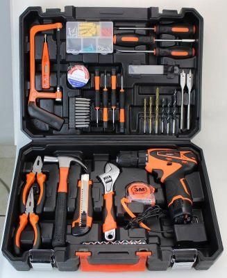 Middle East Popular Selling 12V Cordless Impact Drill 47PCS Tools Kit