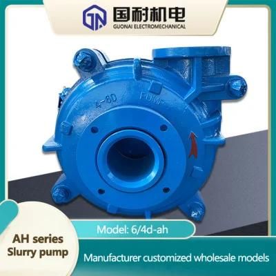 Heavy Duty Wear-Resisting Mineral Process Centrifugal Slurry Pump, Ah Series, China High Quality